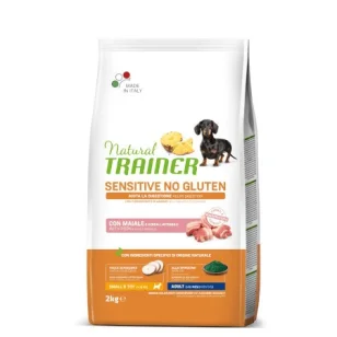 Natural Trainer Sensitive Adult Small & Toy (maiale)