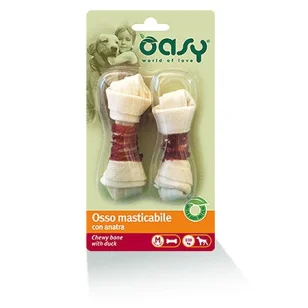 Oasy Ossi masticabili con anatra taglia M