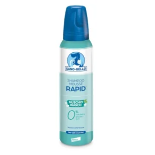 Elanco Shampoo mousse Rapid al muschio bianco