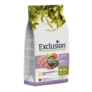 Exclusion Mediterraneo Light Medium/Large al Pollo