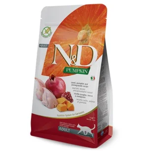 Farmina N&D Pumpkin Feline Adult (Quaglia, Zucca e Melograno)