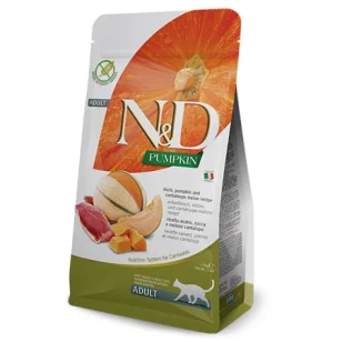Farmina N&D Pumpkin Feline Adult (anatra, zucca e melone)