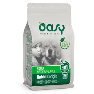 Oasy One Protein Adult Medium/Large al Coniglio