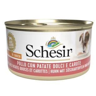 Schesir for small dog (pollo con patate dolci e carote)