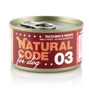 Natural Code for dogs 03 (tacchino e patate)