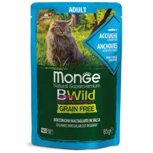 Monge BWild Grain Free Bocconcini Acciughe