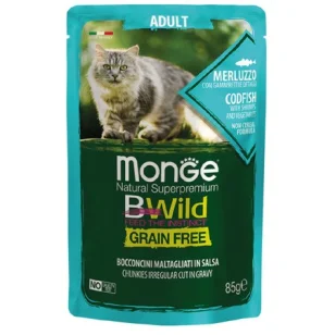Monge BWild Grain Free Bocconcini (Merluzzo e Gamberetti)