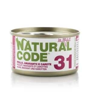 Natural Code 31 in jelly (pollo, amaranto e carote)