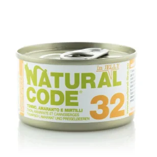 Natural Code 32 in jelly (tonno, amaranto e mirtilli)