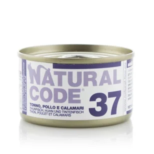 Natural Code 37 (tonno, pollo e calamari)