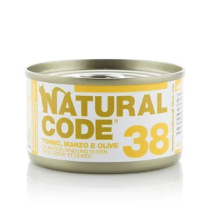 Natural Code 38 (tonno, manzo e olive)