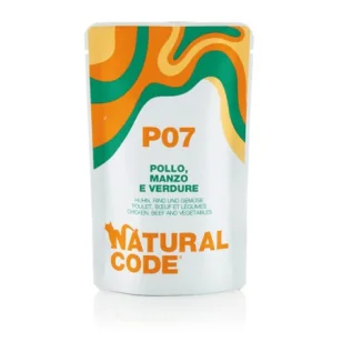 Natural Code P07 (pollo, manzo e verdure)