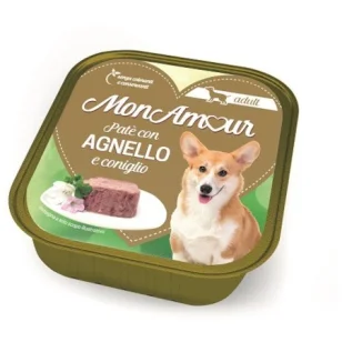 MonAmour Adult Paté per cani con agnello e coniglio