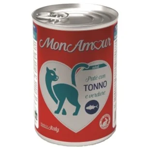 MonAmour Adult Paté per gatti con tonno e verdure