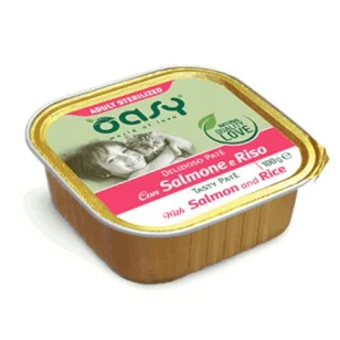 Oasy Delizioso Paté Sterilized Cat (salmone e riso)