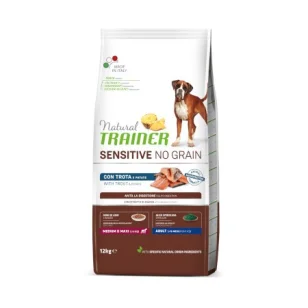 Natural Trainer Sensitive No Grain Adult Medium/Maxi (trota)