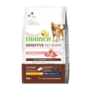 Natural Trainer Sensitive No Grain Adult Small & Toy (maiale)