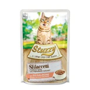 Stuzzy Sfilaccetti per Gatti al Salmone