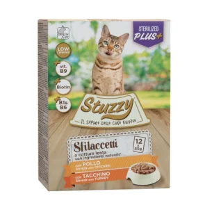 Stuzzy Multipack Sfilaccetti Sterilized Pollo e Tacchino