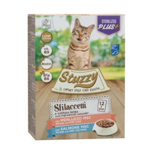 Stuzzy Multipack Sfilaccetti Sterilized Salmone e Merluzzo