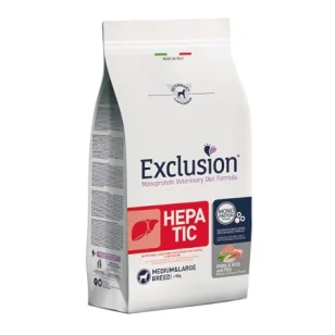 Exclusion Diet Hepatic Medium/Large Breed Maiale, Riso e Piselli