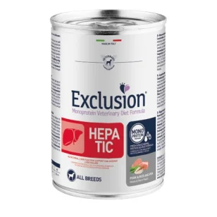 Exclusion Diet Hepatic Dog umido (maiale, riso e piselli)