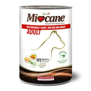 Miocane Adult Paté (manzo e carote)