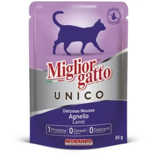 Miglior Gatto Unico Deliziosa Mousse (agnello)