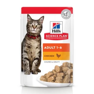 Hill's Science Plan feline Adult bocconcini al pollo