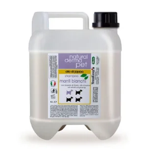 Natural Derma Pet Shampoo Manti Bianchi