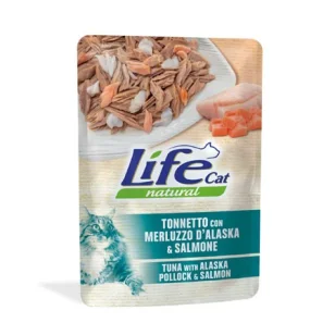 Life Natural Cat Natural (tonnetto, merluzzo e salmone)