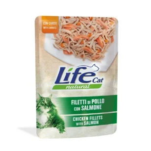 Life Natural Cat Natural (pollo, salmone e carote)