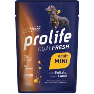 Prolife Dual Fresh Mini Umido (Bufalo e Agnello)