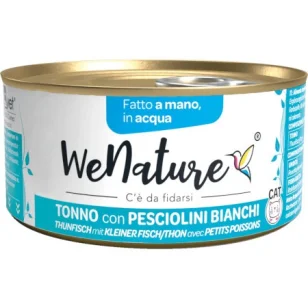WeNature Tonno con Pesciolini Bianchi in Acqua