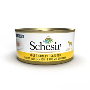 Schesir for dog in gelatina (pollo e prosciutto)