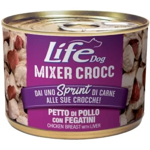 Life Natural Mixer Crocc (petto di pollo con fegatini)