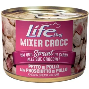 Life Natural Mixer Crocc (petto di pollo con prosciutto)