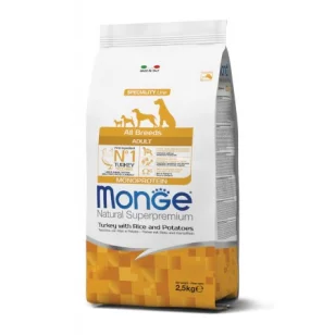 Monge Natural Superpremium All Breeds (tacchino con riso e patate)