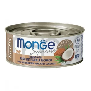 Monge Supreme Kitten (tonno con riso integrale e cocco)