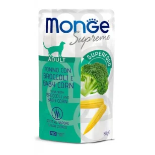 Monge Supreme Adult (tonno con broccoli e baby corn)