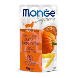 Monge Supreme Adult (tonno con zucca e baby corn)
