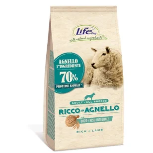 Life Natural Adult All Breeds Ricco in Agnello