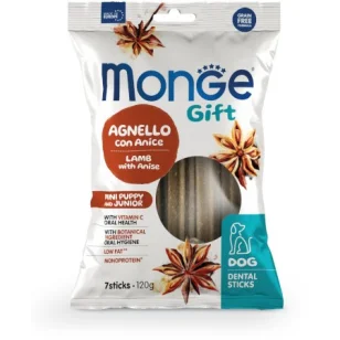 Monge Gift Dental Sticks Mini Puppy (Agnello e Anice)
