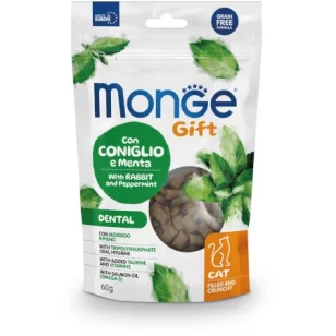 Monge Gift Filled and Crunchy Cat (coniglio con menta)