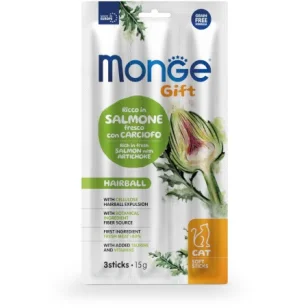 Monge Gift Soft Sticks Cat (Salmone con Carciofo)
