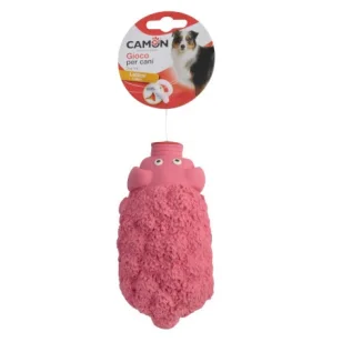 Camon Maialino rosa in latex con squeaker