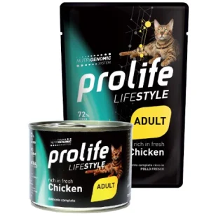 Prolife Life Style Adult Cat Umido (Pollo)