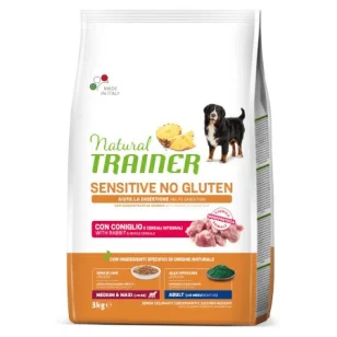 Natural Trainer Sensitive Adult Medium/Maxi (coniglio)