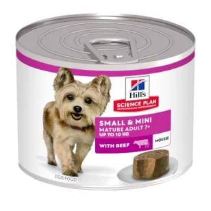 Hill's Science Plan Mature 7+ small & mini mousse al manzo