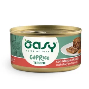 Oasy Caprice Terrina con Manzo e Carote
